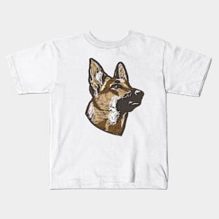 German Shepherd Kids T-Shirt